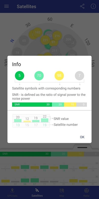 GPS Data zrzut ekranu 2