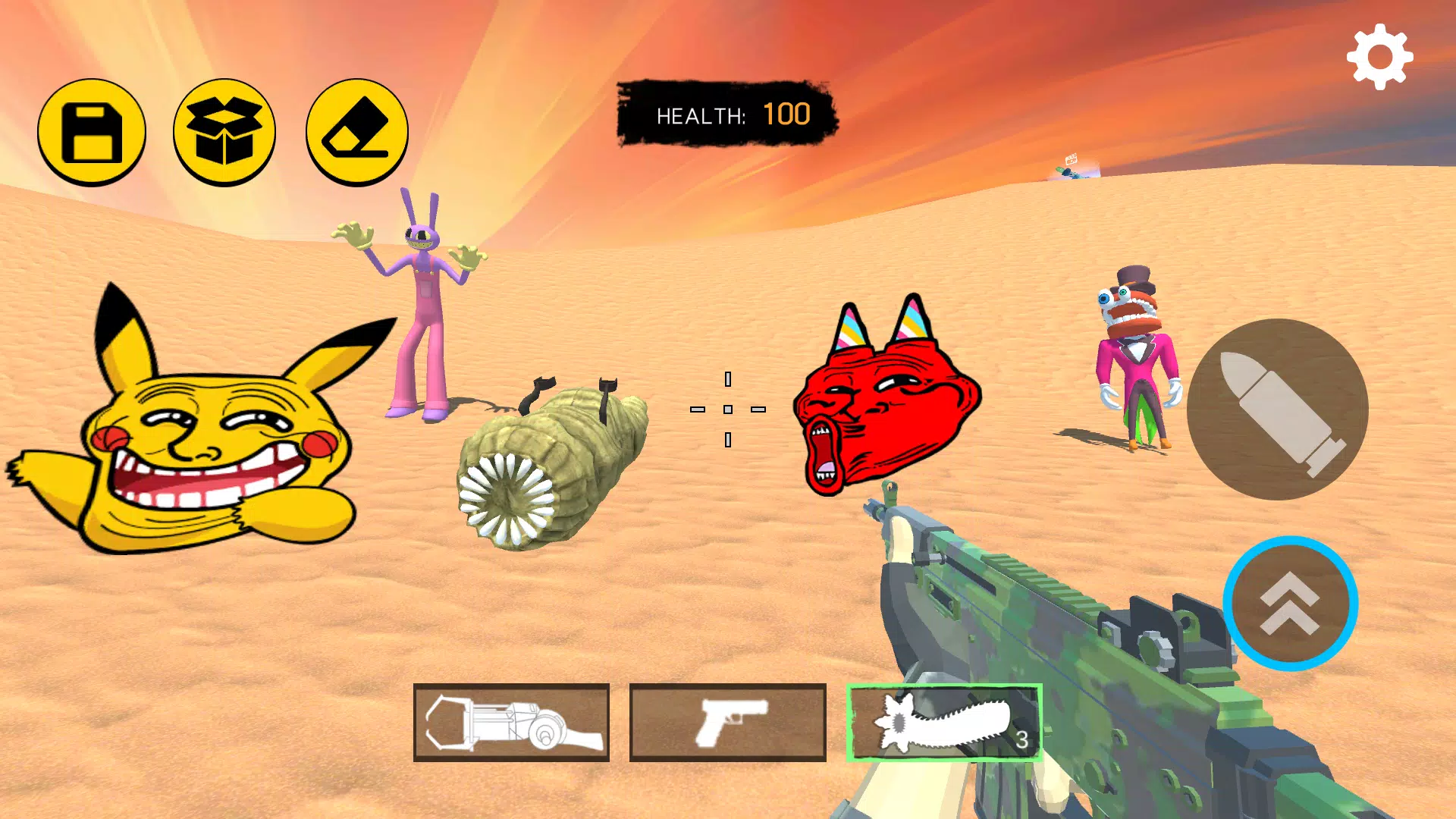 Sandbox Shooter Mods In Desert Screenshot 1