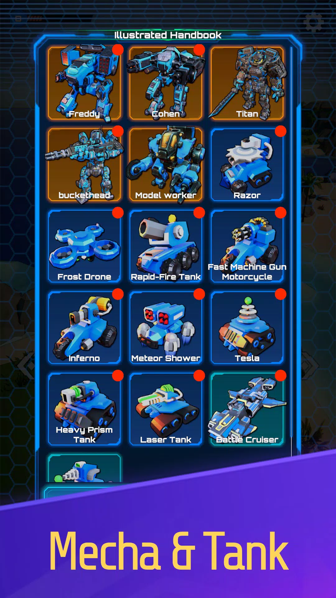 Screenshot Mech Battle - TD Survival 4