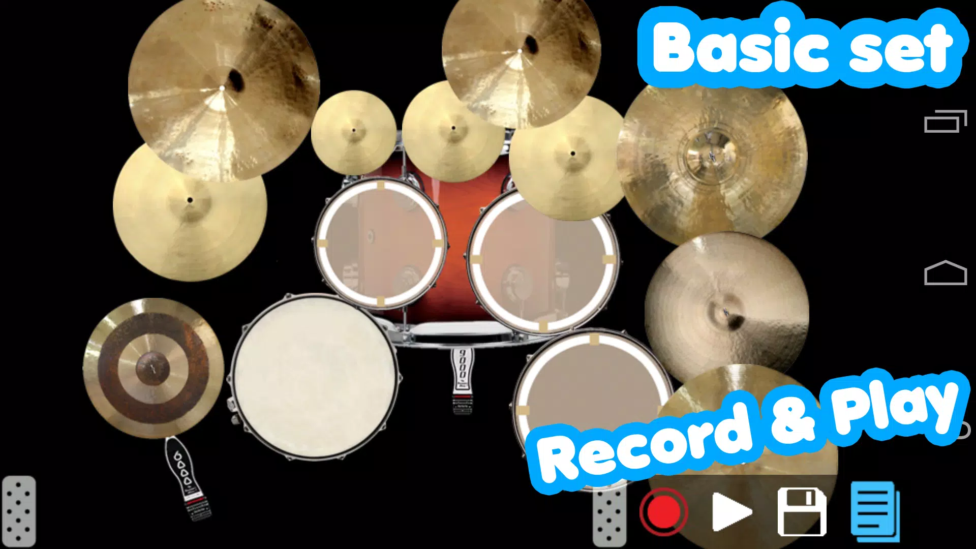 Drum Set - Drumming App ảnh chụp màn hình 1