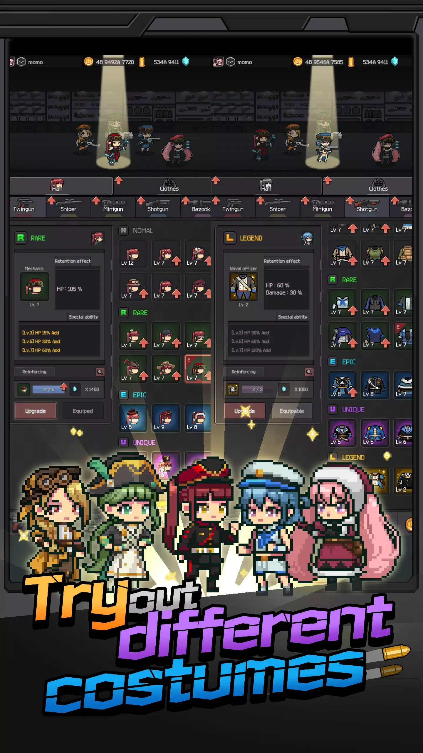 Screenshot Gun and Girls : Gunner Maker 4