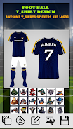 Football Jersey Maker- T Shirt экрана 3