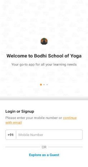 Bodhi School of Yoga screenshot 1