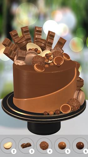 Cake Coloring 3D Captura de pantalla 1