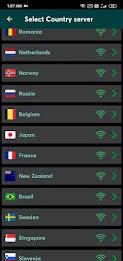 Brazil VPN - Safe VPN Master captura de pantalla 