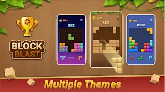 Block Puzzle - Wood Blast ảnh chụp màn hình 4