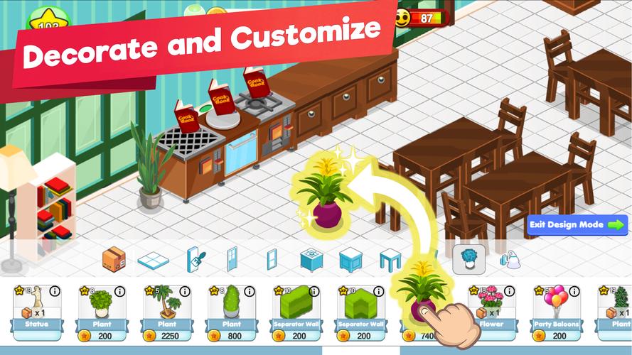 Restaurant Manager Idle Tycoon Screenshot 2