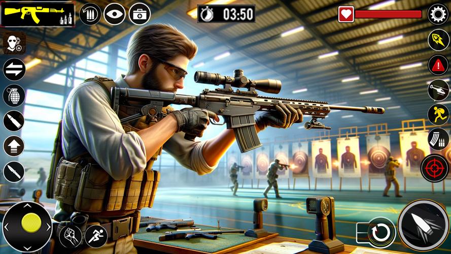 Real Target Gun Shooter Games ảnh chụp màn hình 2