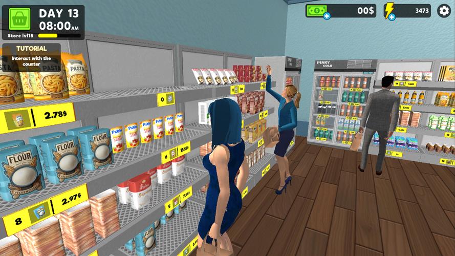 Supermarket Simulator Game 3D স্ক্রিনশট 3