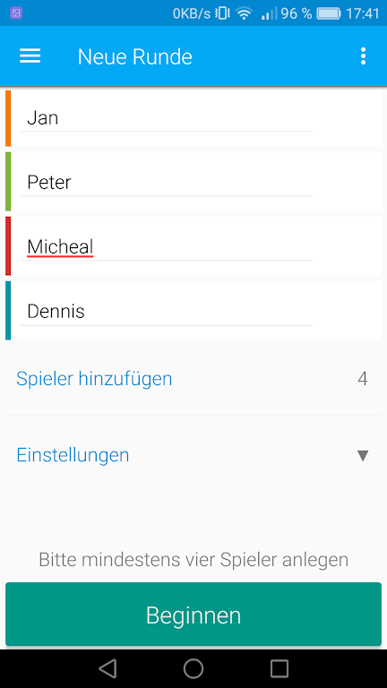 Doppelkopf Zettel Screenshot 3