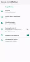 Vanced microG ဖန်သားပြင်ဓာတ်ပုံ 2