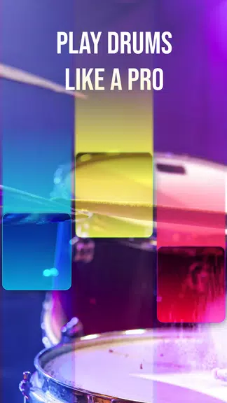 Drum Tiles: drumming game Screenshot 2