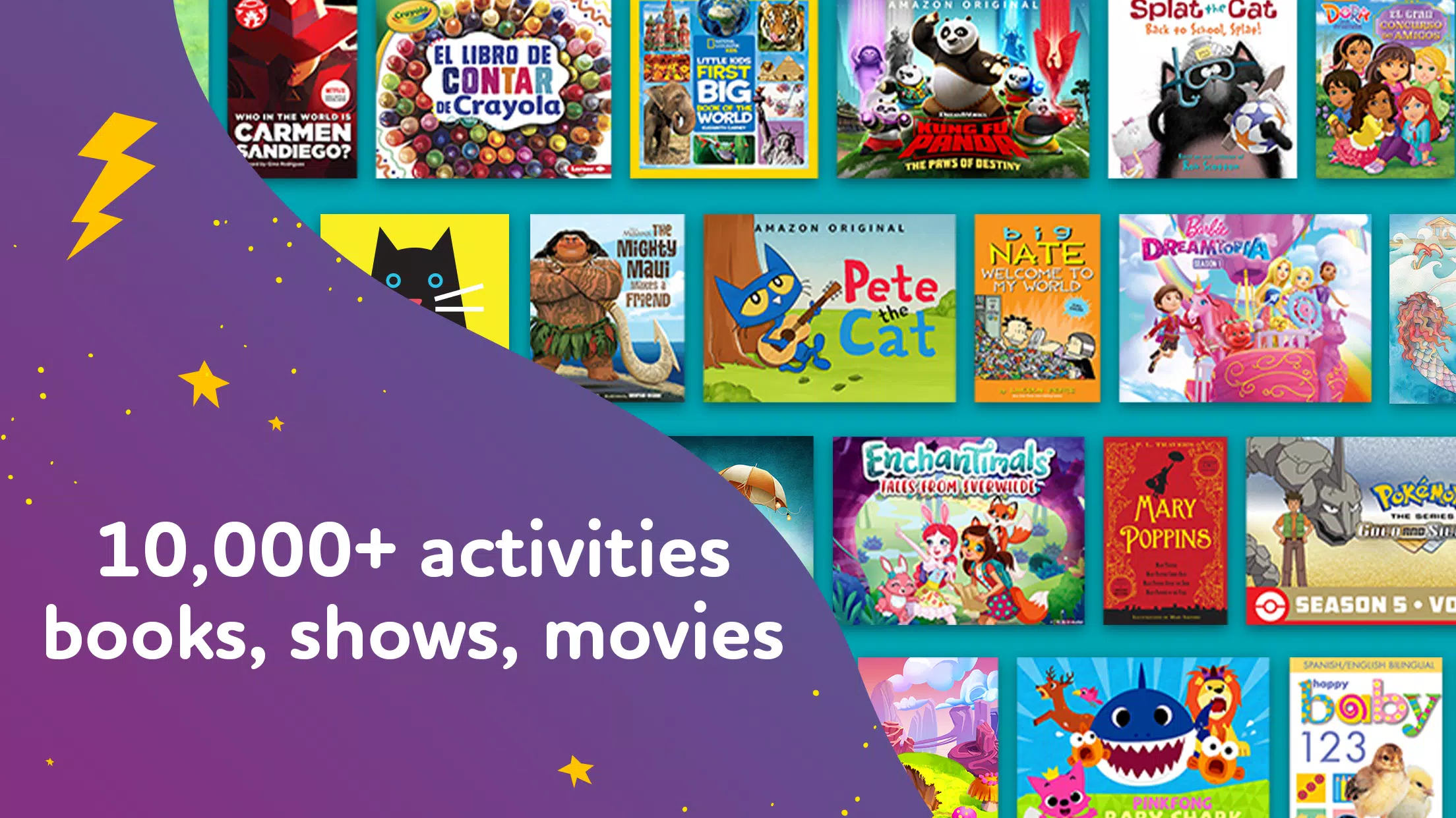 Amazon Kids+: Books, Videos… Screenshot 1