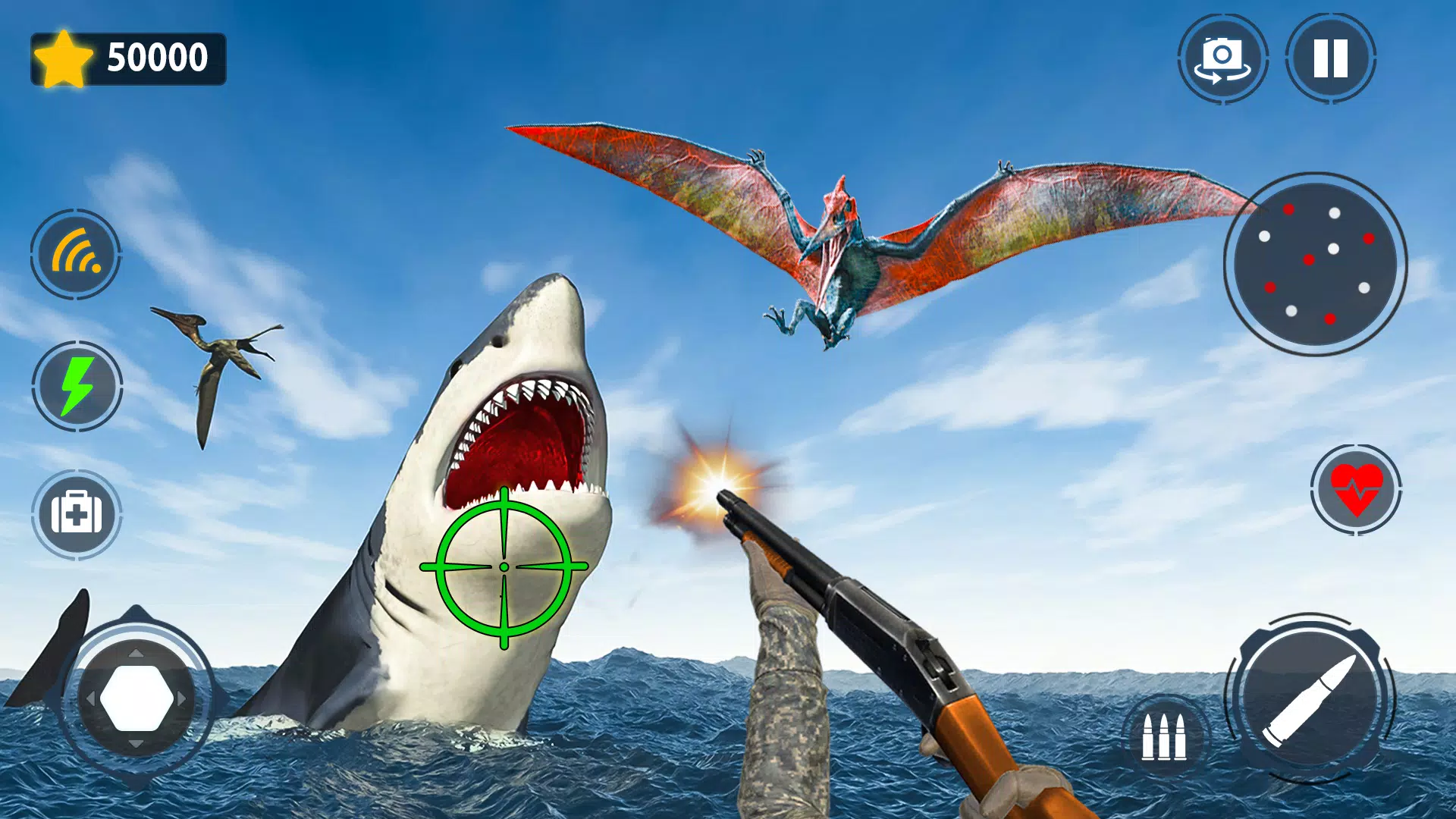 Shark Games & Fish Hunting应用截图第4张