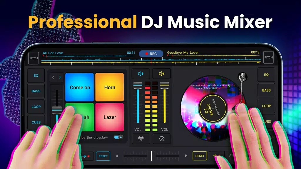 DJ Music mixer - DJ Mix Studio screenshot 1