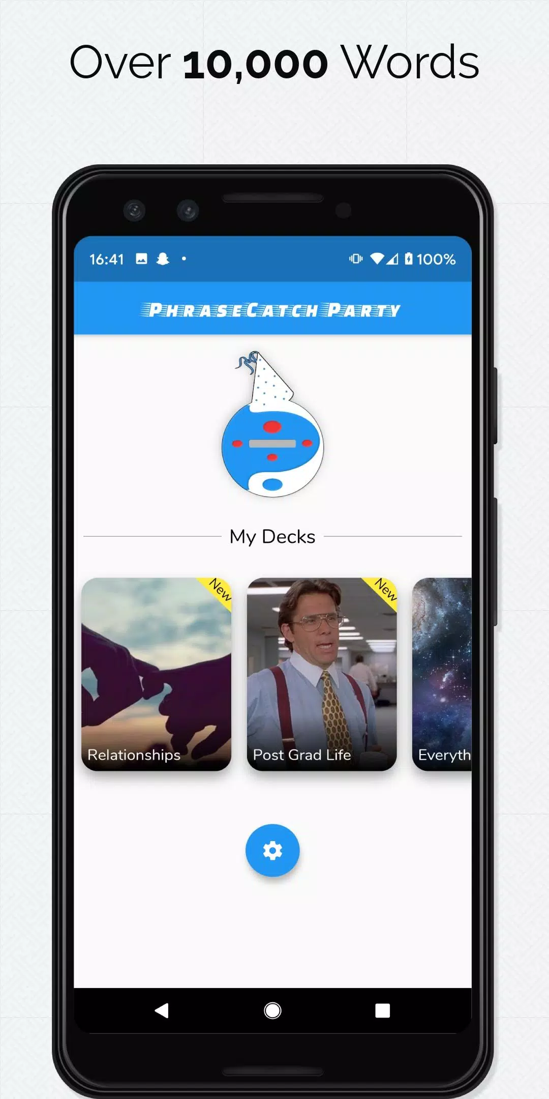 PhraseCatch Party экрана 1