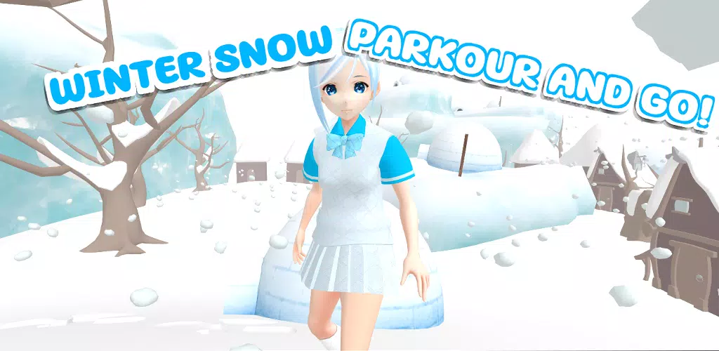 Props Winter Ice Snow Obby экрана 1