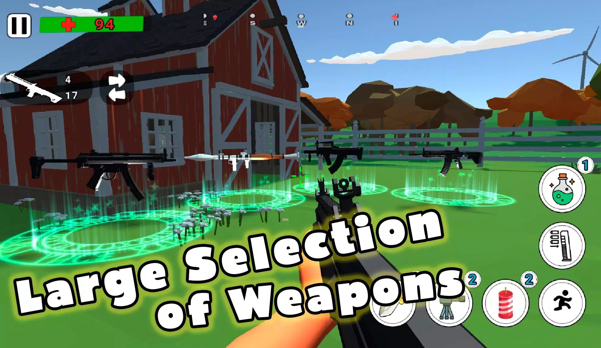 Battle Spranky Sandbox Shooter screenshot 2