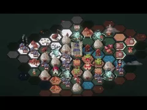 タウンフォークのゲームプレイ
