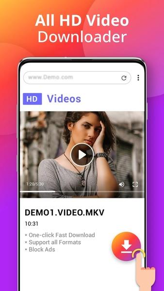 Downloader - Video Downloader ảnh chụp màn hình 2