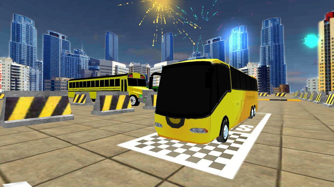 Modern Bus Drive Parking 3D Screenshot 2