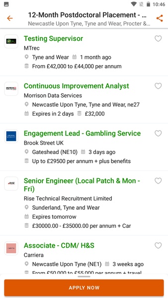 Totaljobs - UK Job Search App captura de pantalla 