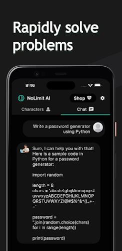 Screenshot TruePerson: Uncensored AI Chat 4