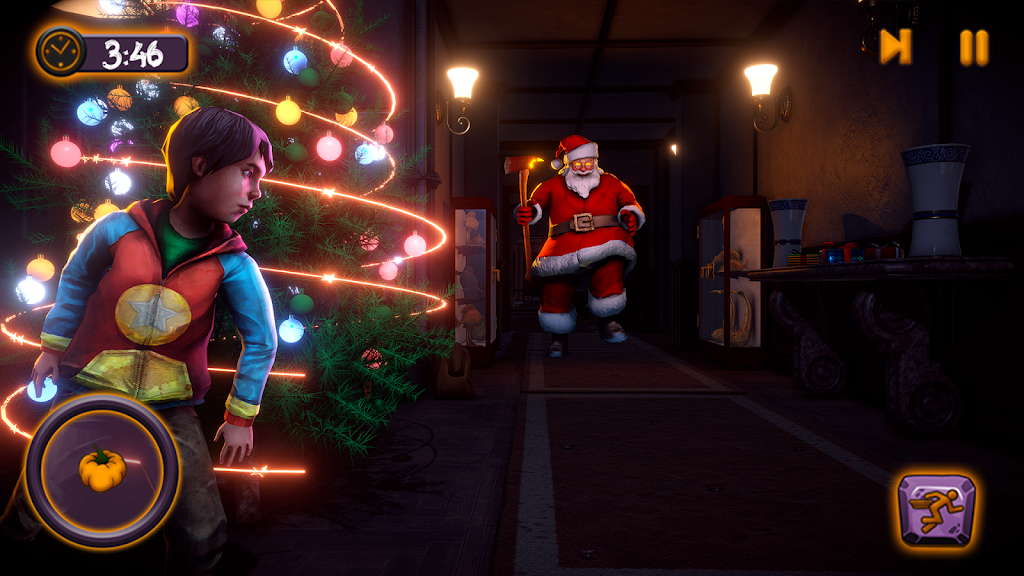 Scary Santa Horror Escape Game screenshot 2