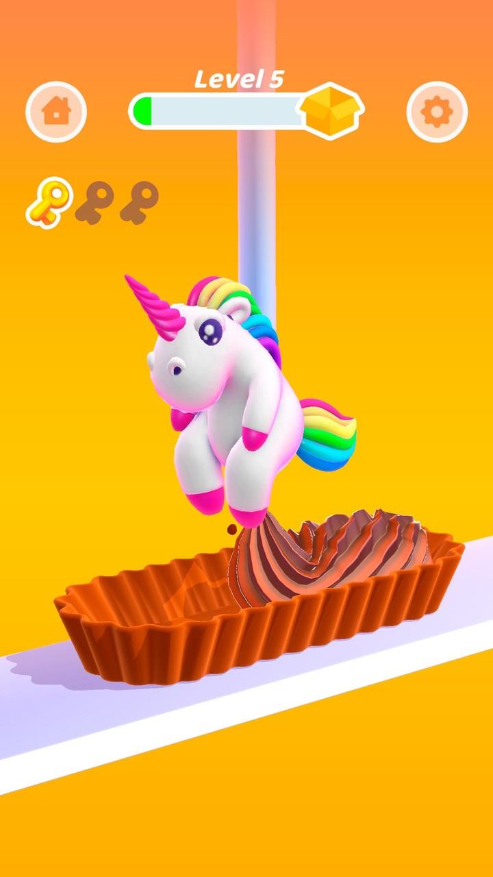 Perfect Cream: Icing Cake Game Screenshot 1