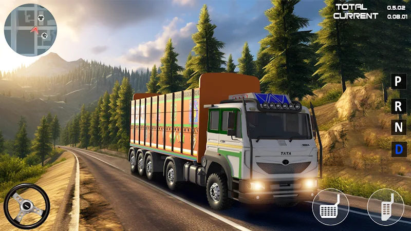 Indian Driver Cargo Truck Game ảnh chụp màn hình 4