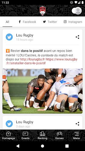 LOU Rugby screenshot 3