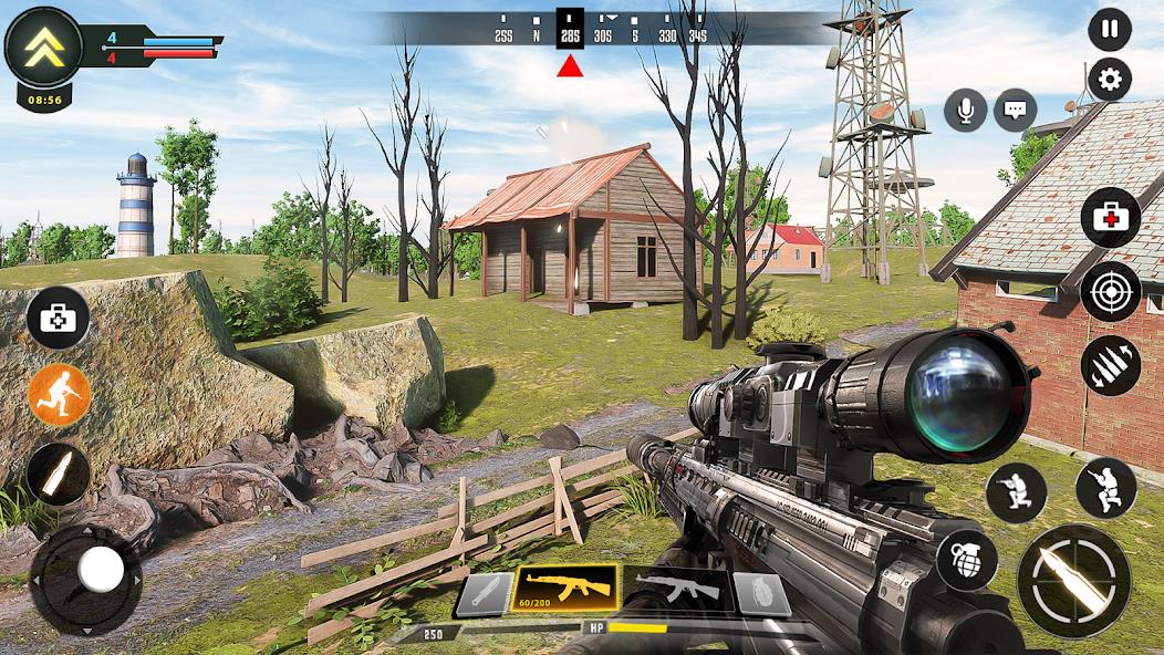 Sniper Game: Shooting Gun Game Mod screenshot 3