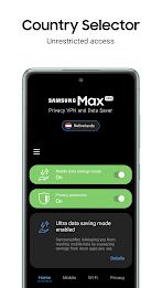 Samsung Max VPN & Data Saver экрана 3