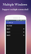 Terminal, Shell for Android экрана 2