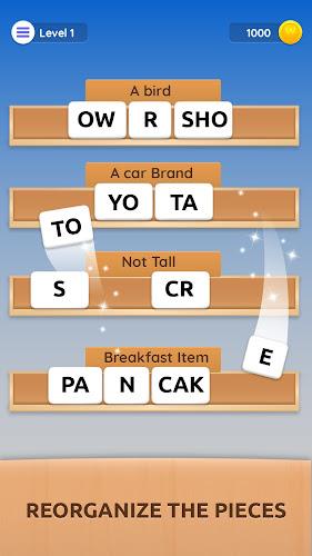 Word Jigsaw: Brain Teaser स्क्रीनशॉट 1