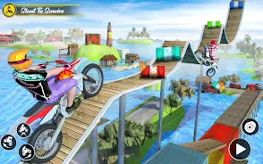 Motor Bike Race: Stunt Driving screenshot 3