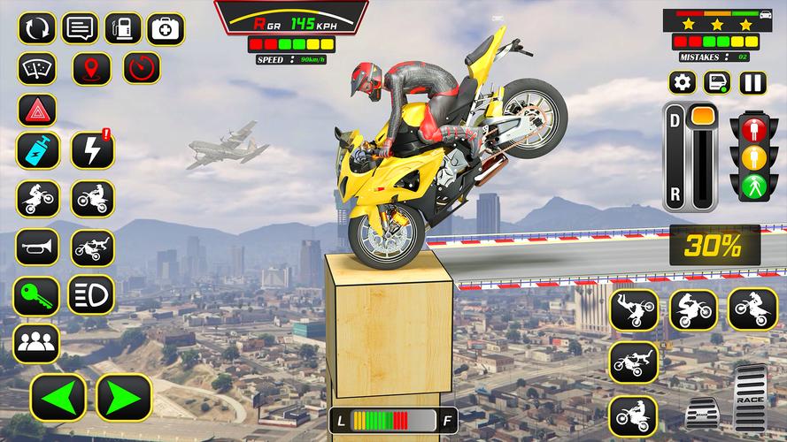 GT Bike Stunt Bike Racing Game スクリーンショット 4