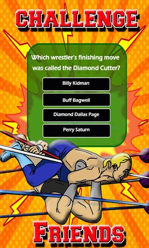 Screenshot Wrestling Body Slams Pro Quiz 2