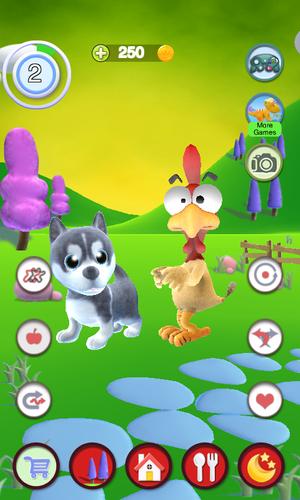 Talking Puppy Und Küken Screenshot 2