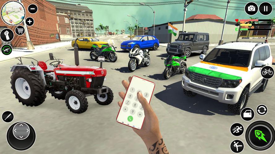 Indian Bike Game 3d Driving ảnh chụp màn hình 2