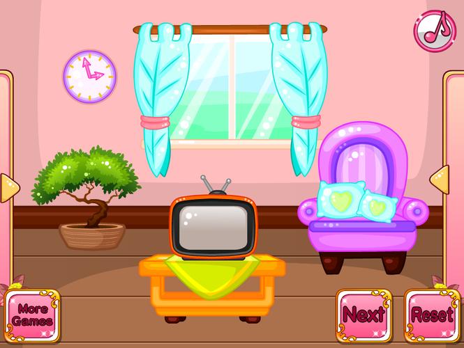 Princess Doll House Decoration screenshot 2