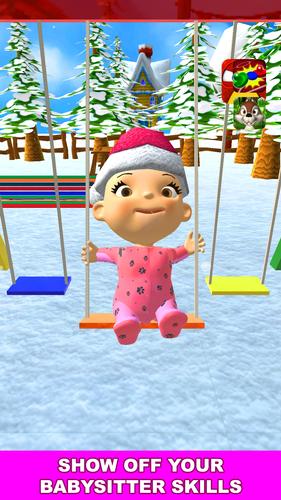 Baby Masha's Winter Playground应用截图第2张