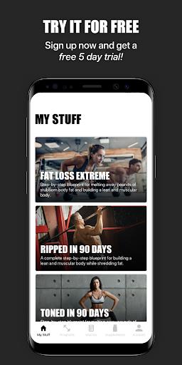V Shred: Diet & Fitness captura de pantalla 