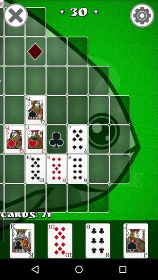 Shadow Solitaire ဖန်သားပြင်ဓာတ်ပုံ 4