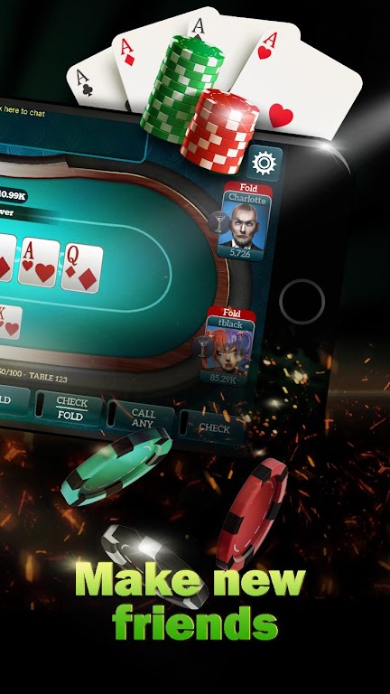 Live Poker Tables–Texas holdem and Omaha zrzut ekranu 2