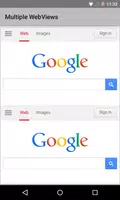 Android System WebView экрана 4