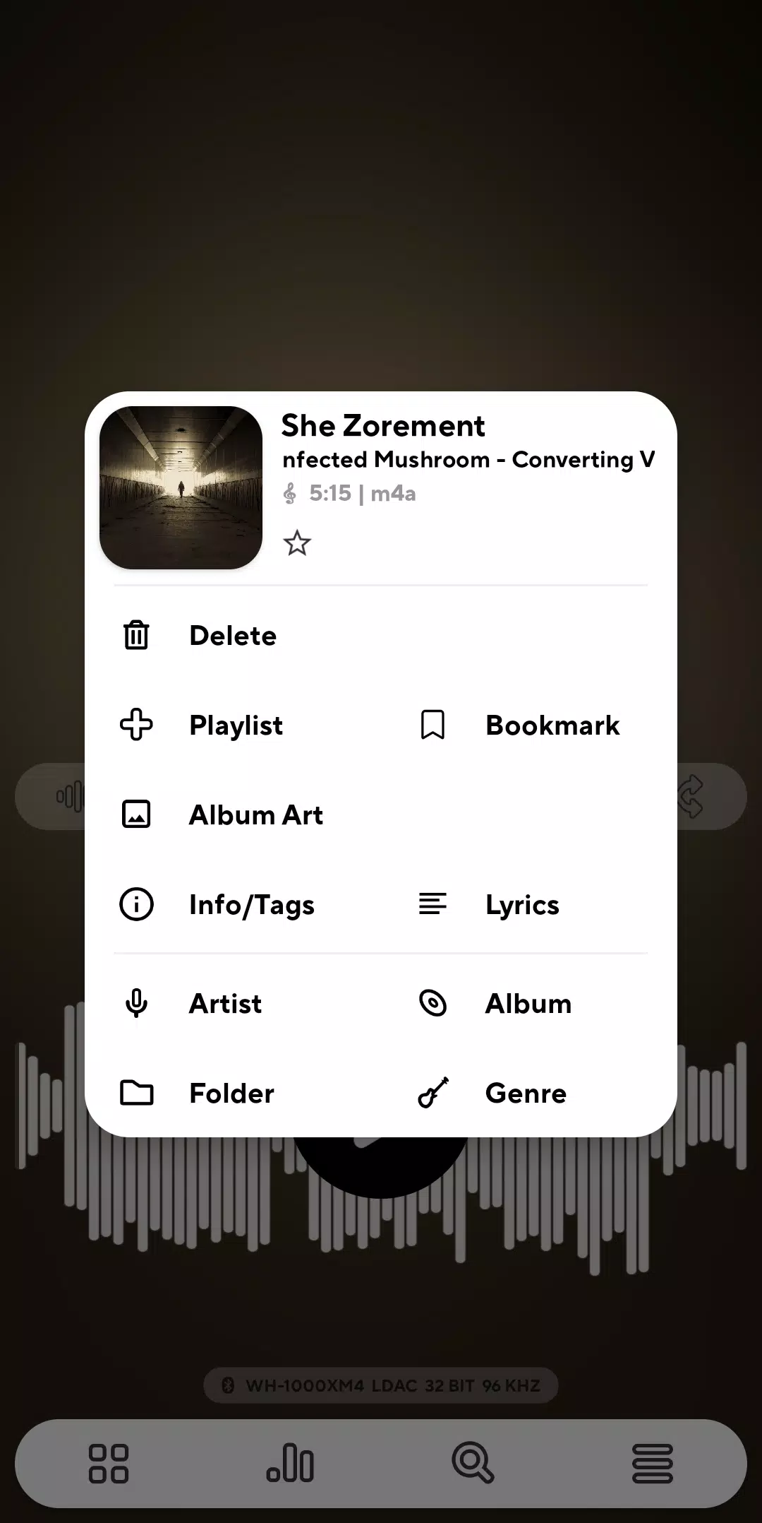 Poweramp screenshot 2
