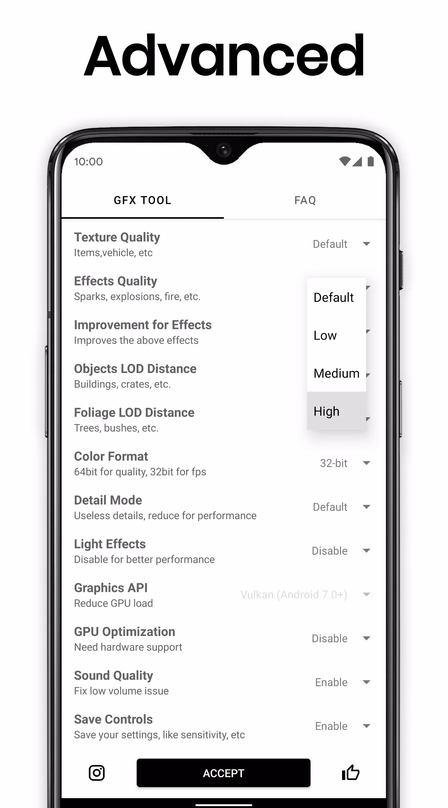 GFX Tool: Launcher & Optimizer स्क्रीनशॉट 3