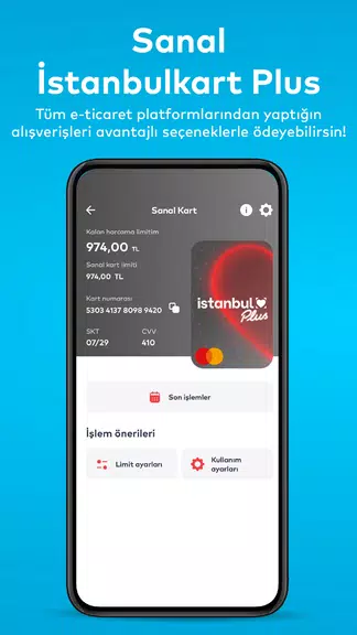 İstanbulkart - Dijital Hesabım ảnh chụp màn hình 3