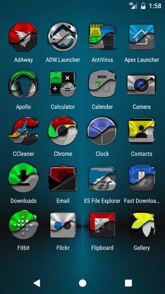 Half Light Icon Pack Screenshot 2